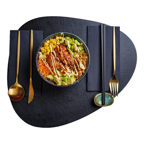 Poke Crispy Chicken Bowl